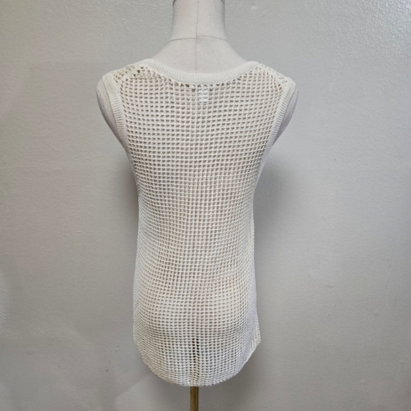Cos Knitted Paper Vest Top Size Medium - Picture 6 of 7
